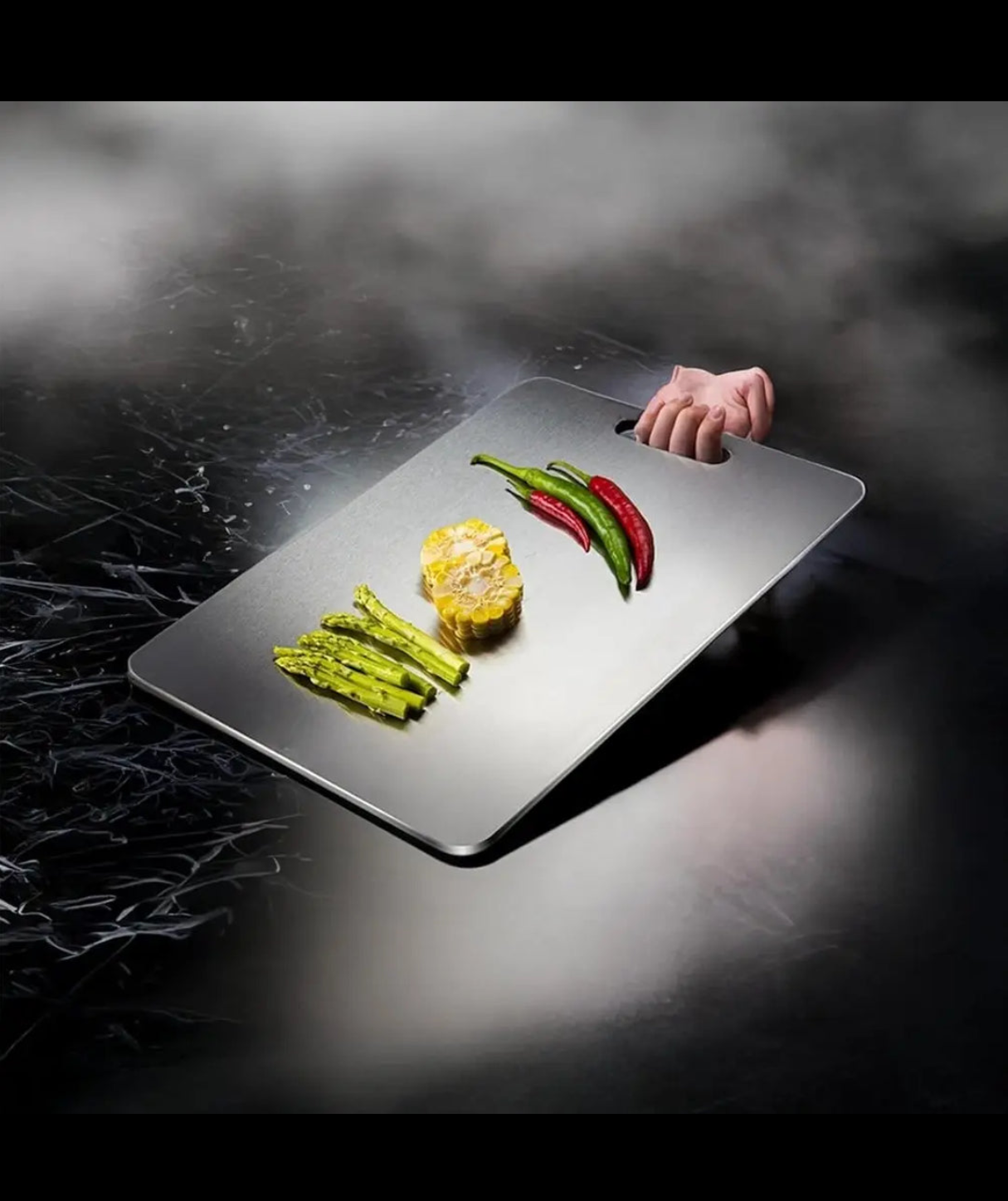Healthy and Safe || Premium Stainless Steel Chopping board